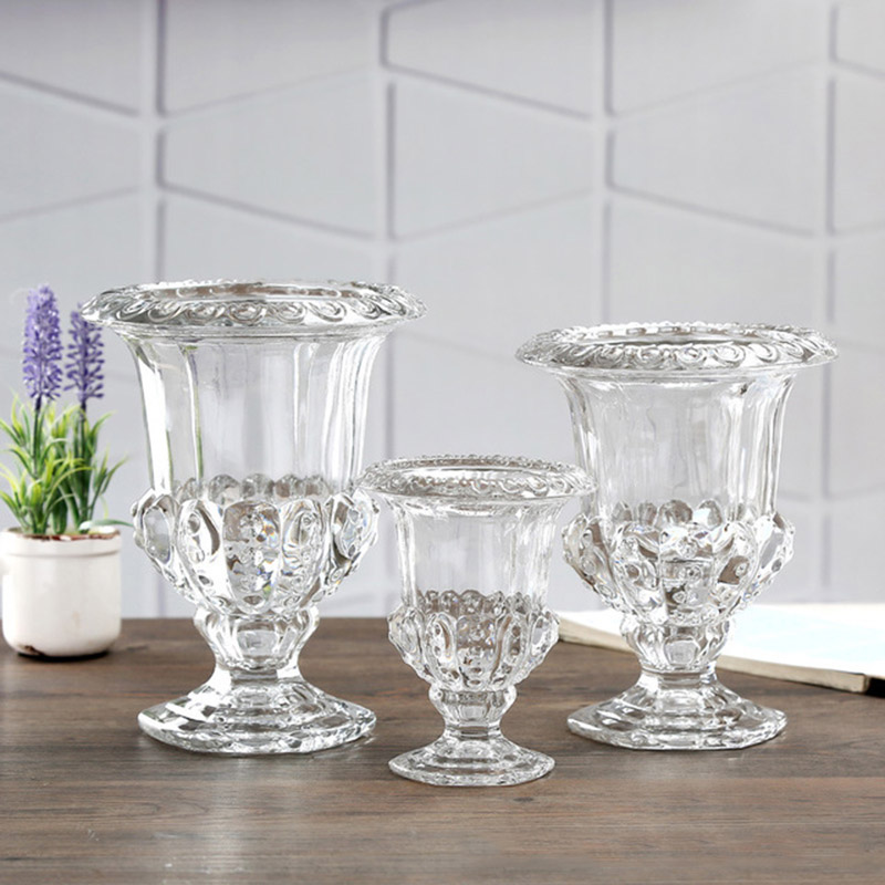 Florist Supply Bulk - Vaso di fiori in vetro trasparente