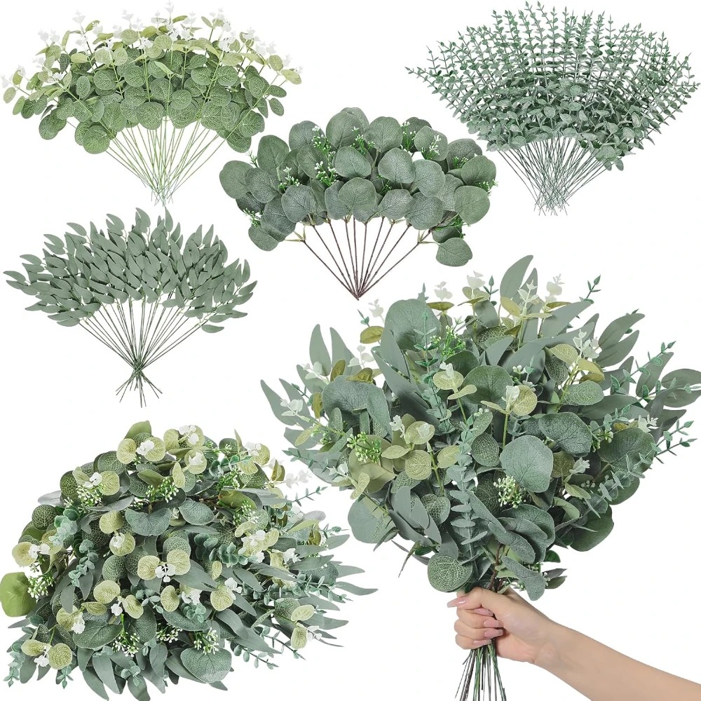 Florist Supply Bulk - 20 pezzi di foglie di eucalipto