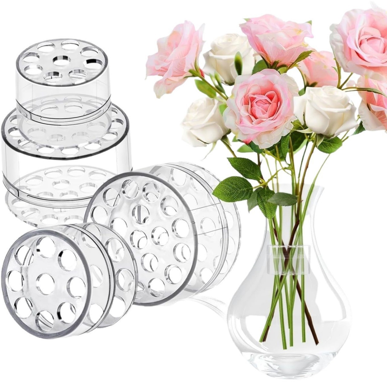 Supply For Florist - Supporto a spirale per steli Ikebana,