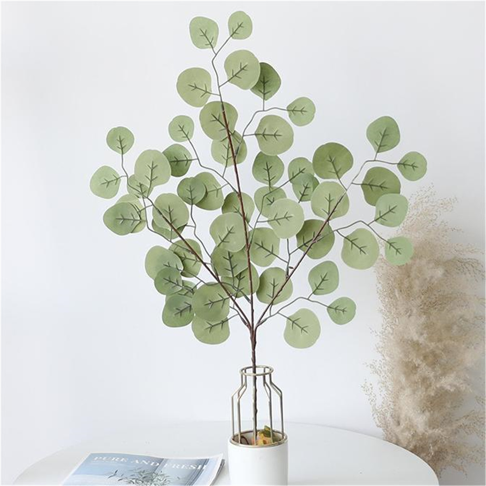 Florist Supply Vases - Foglia di eucalipto vite piante artificiali
