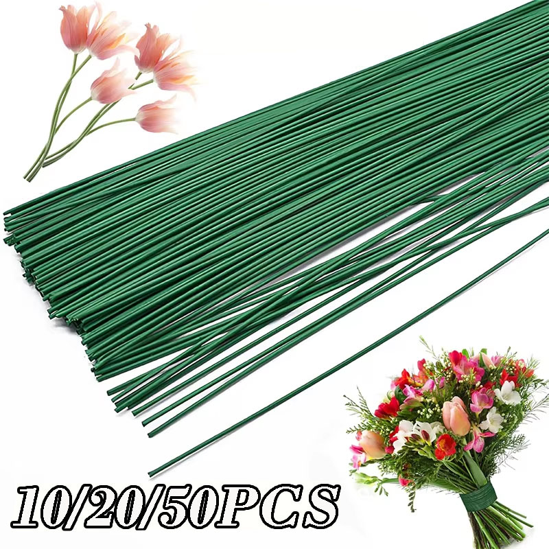 Wire Stem Florist - 10/20/50 Pezzi di Steli di Fiori