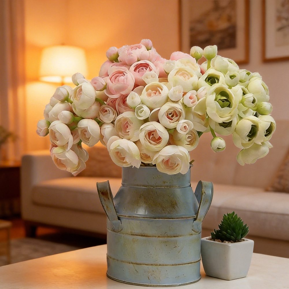 Florist Supply Bulk - Confezione da 24 Fiori di Ranuncolo