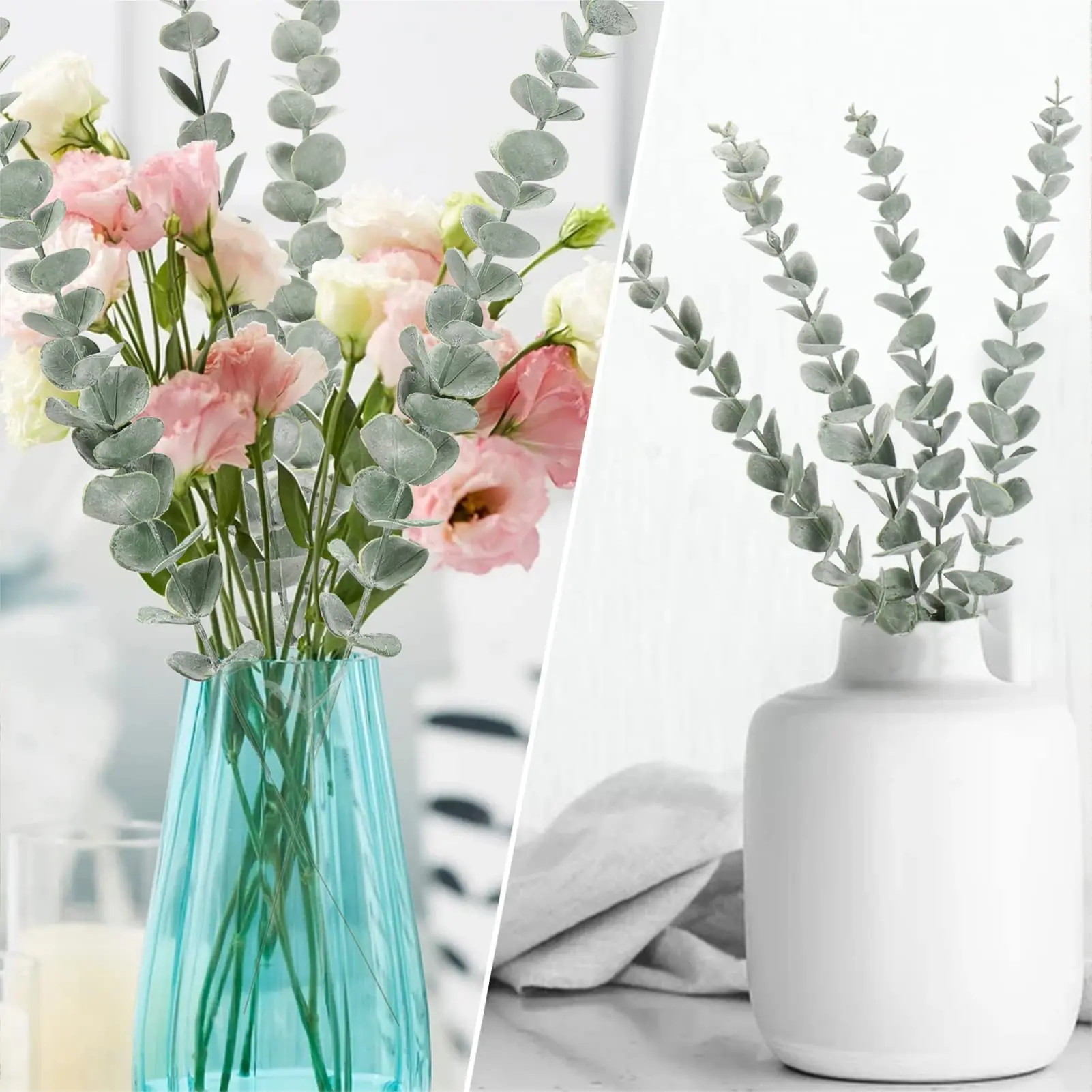 10 pz 38 cm Steli di Eucalipto - Florist Supply Bulk recensione e prezzo