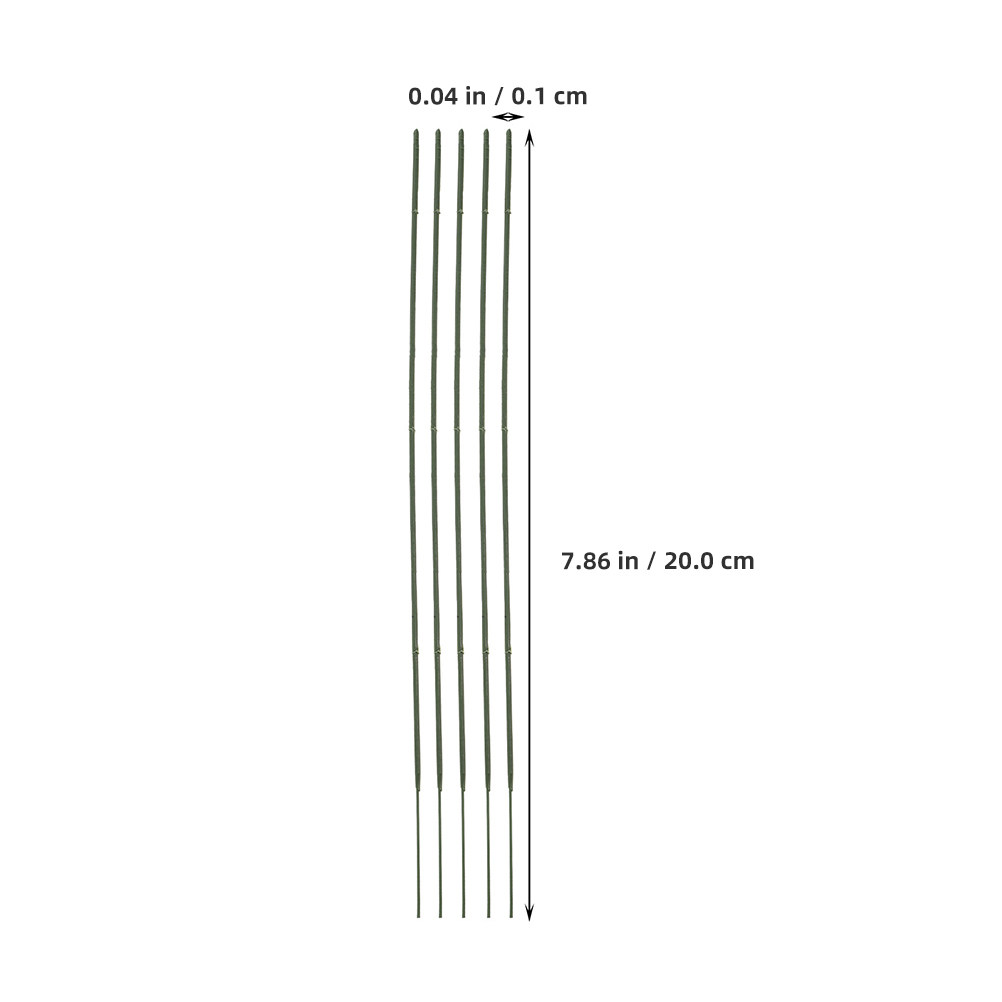 100 pezzi di filo verde per fi - Wire Stem Florist recensione e prezzo
