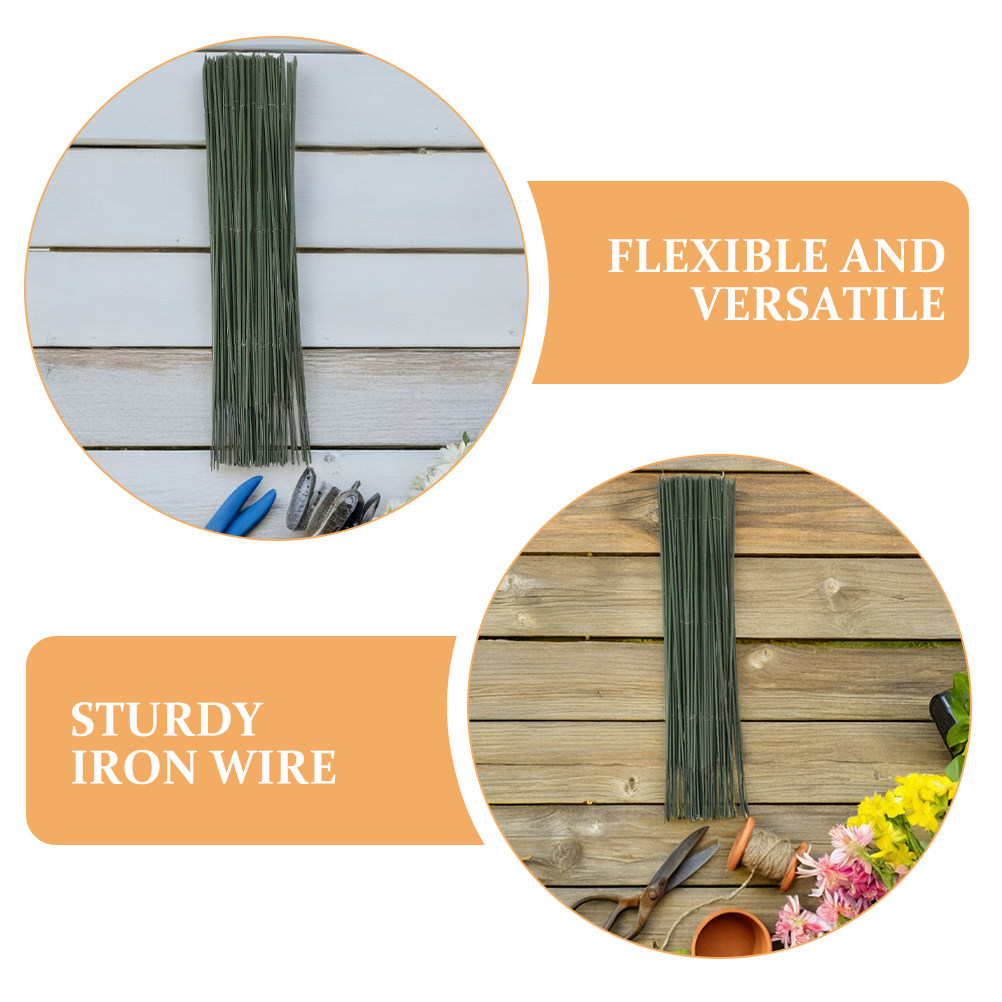 100 pezzi di filo verde per fi - Wire Stem Florist recensione e prezzo