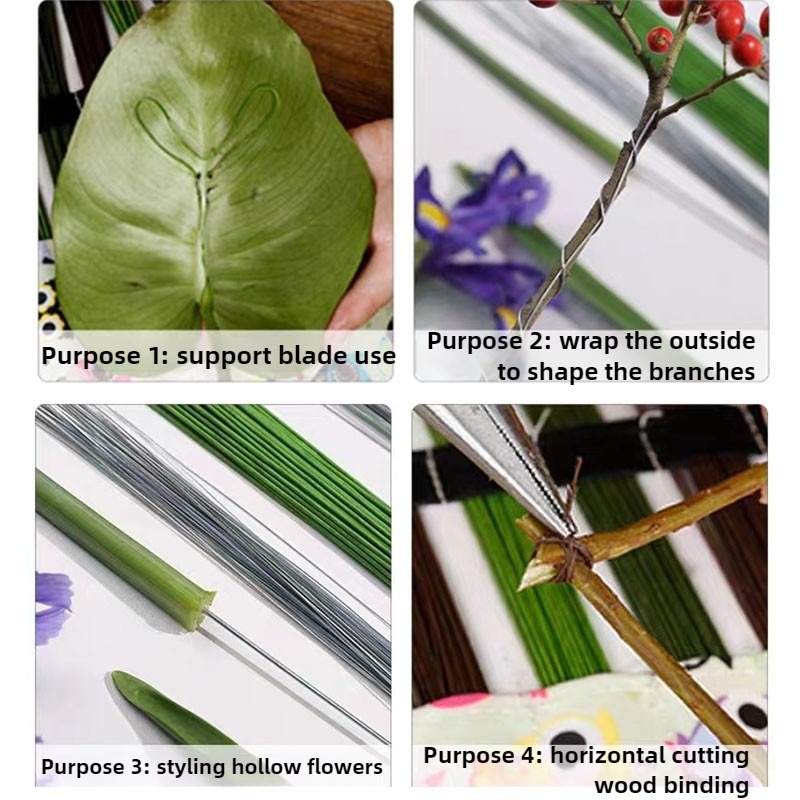 100 Pezzi di Fili Floreali con - Wire Stem Florist recensione e prezzo