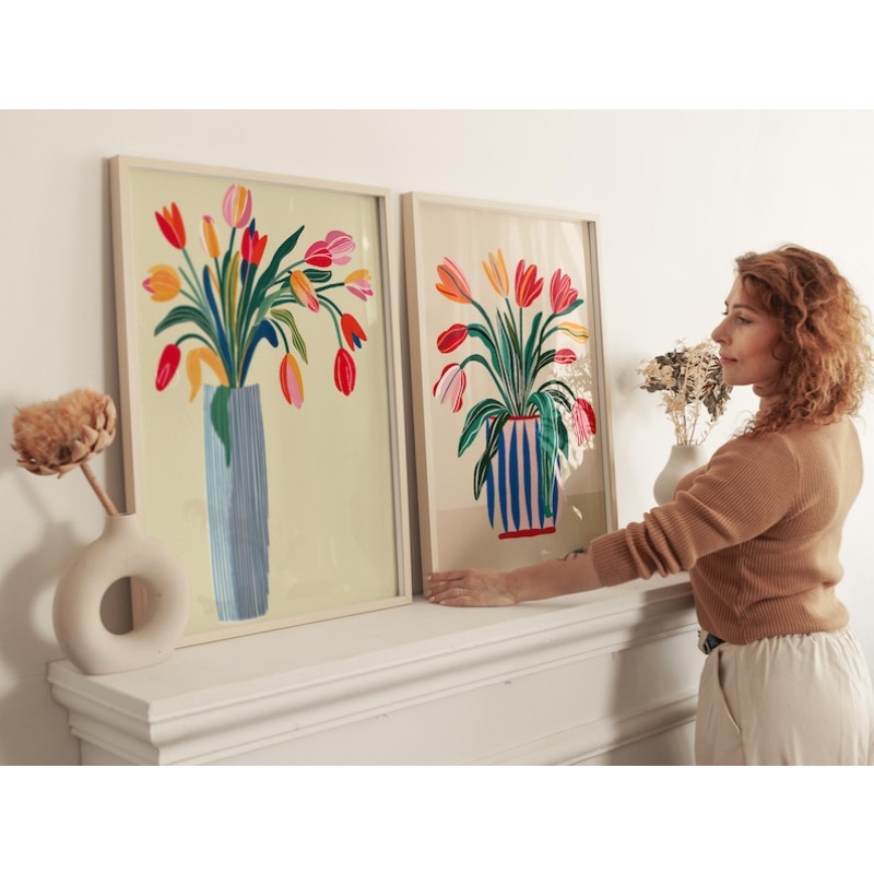 2 pezzi di decorazioni murali  - Florist Supply Vases recensione e prezzo